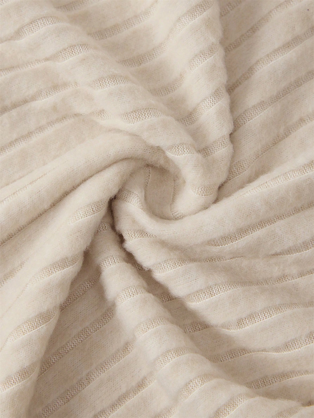High-Elasticity Breathable Fabric of Beige Maternity Midi Dress - Flexible Fit for All Stages - Fanghuang