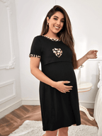 Empire Waist Maternity Dress with Ample Belly Room - Comfortable Spring and Summer Pregnancy Clothes