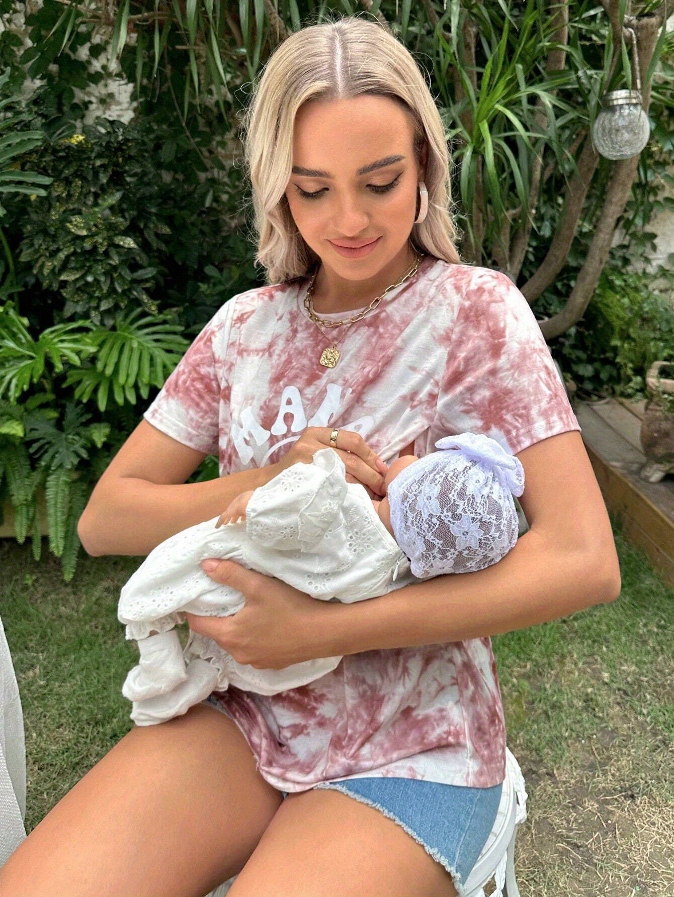 Versatile Nursing Shirt for Outdoor Travel and Daily Breastfeeding - Summer Essentials - Fanghuang