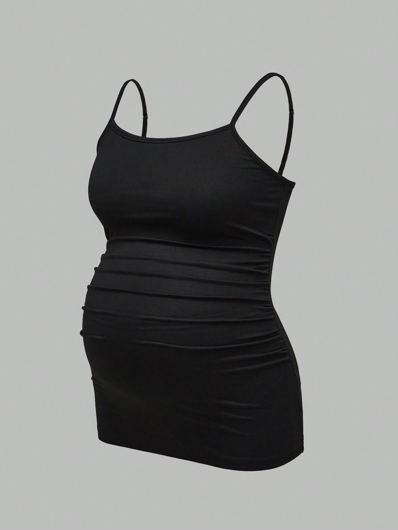 3-Pack Maternity Sleeveless T-Shirts - Casual Summer Pregnancy Activewear Camisole Tank Tops