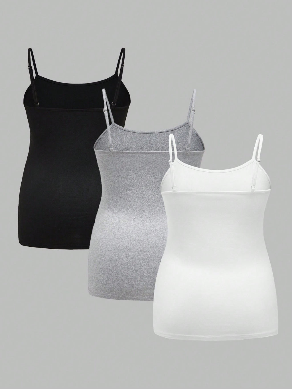 3-Pack Maternity Sleeveless T-Shirts - Casual Summer Pregnancy Activewear Camisole Tank Tops