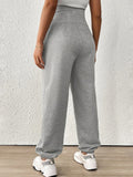 Versatile Maternity Capri Joggers for Yoga, Lounging and Daily Exercise - Essential Relaxed Pregnancy Wear - Fanghuang