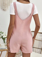 Loose Fit Stretchy Maternity Jumpsuit for Yoga and Daily Exercise - Versatile Summer Activewear - Fanghuang