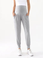 Black Maternity Yoga Pants, Casual and Versatile for Summer Sports and Yoga